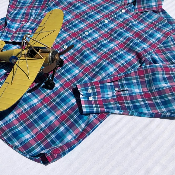 Daniel Cremieux Plaid Long Sleeve Shirt - Picture 5 of 7